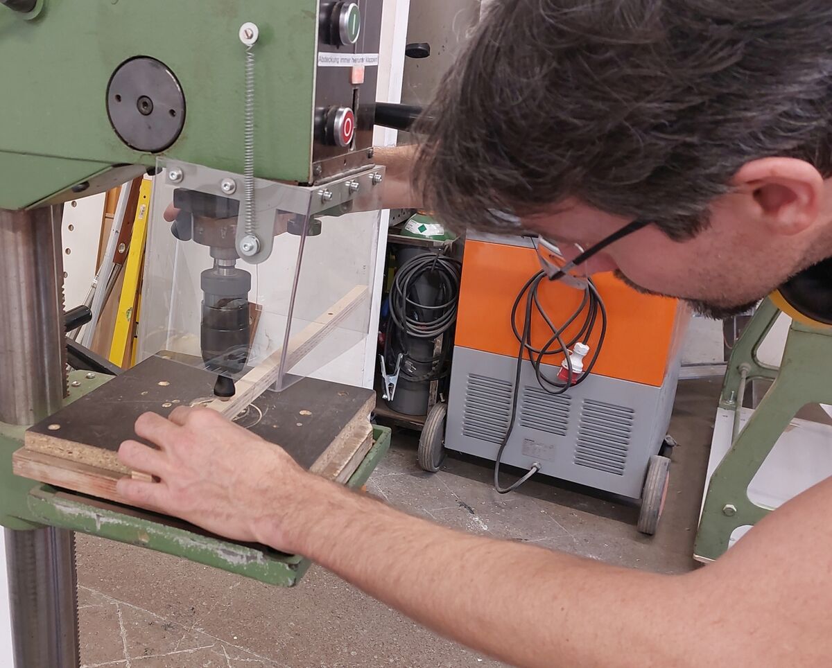 Leistenlöcher senken